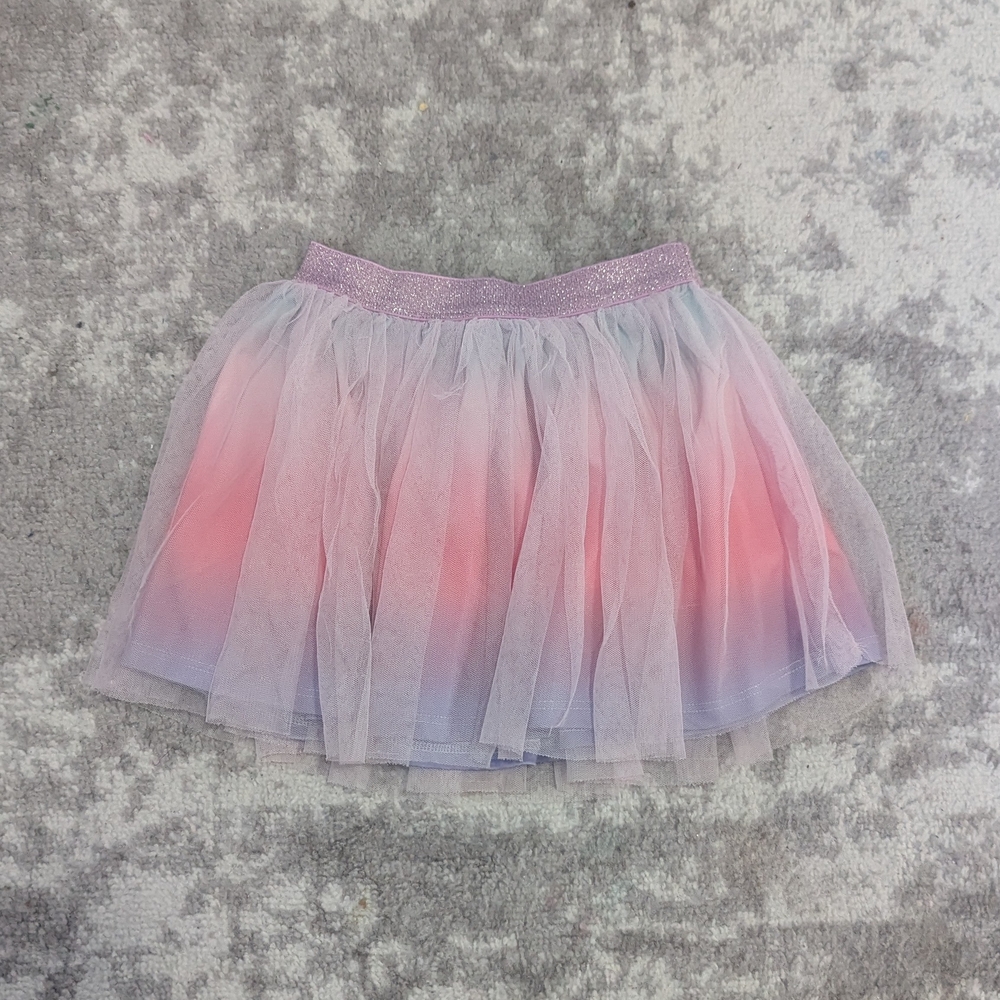 Pink and Purple Ombre Tulle Skirt